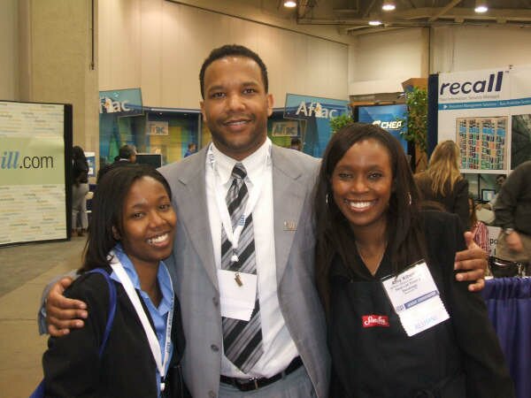 Amy and colleagues at the Enactus USA National Exposition Career Fair